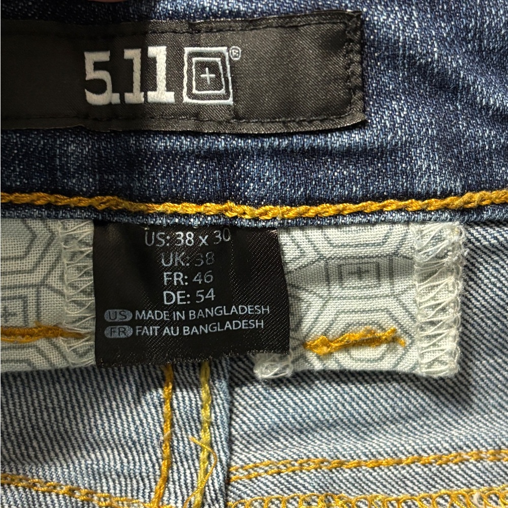5.11 Tactical Men's Light Blue Jeans